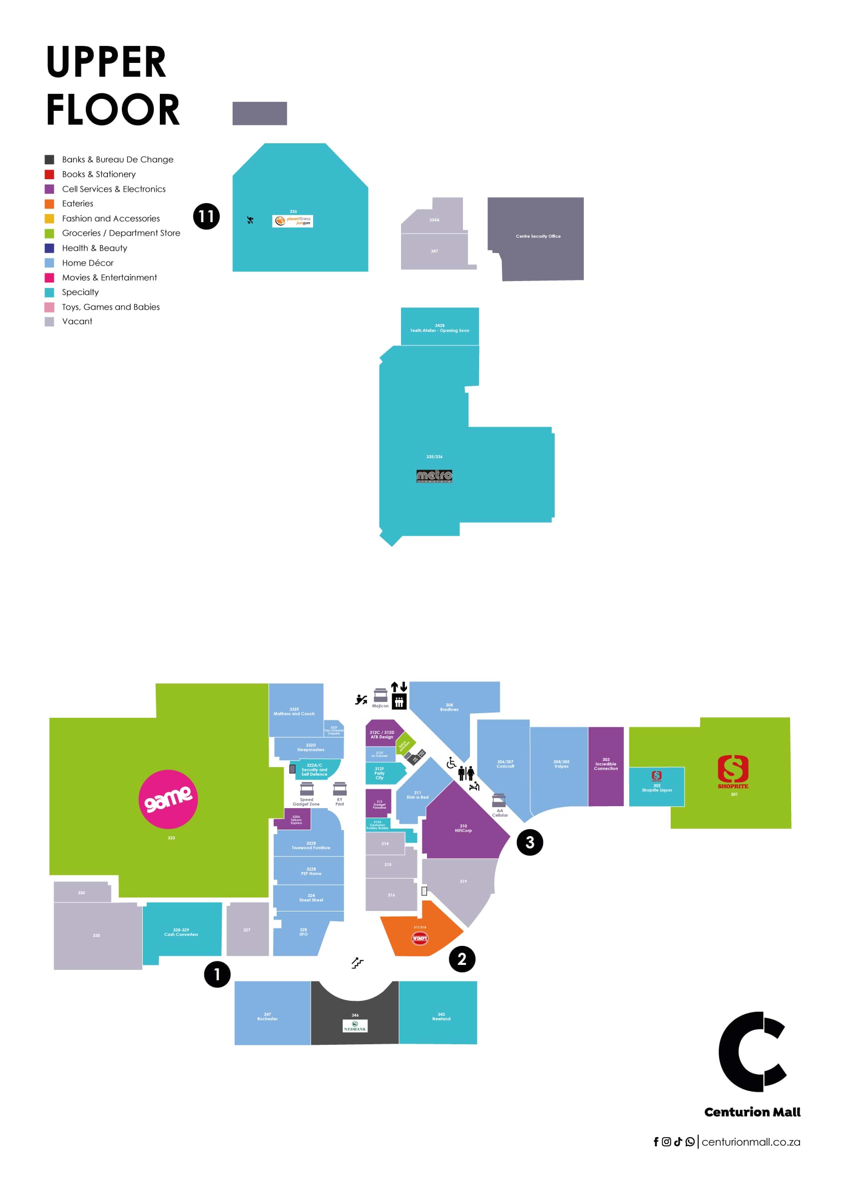 Centurion Mall Mall Map Design 27 05 2025 03